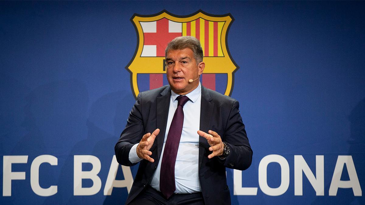 Joan Laporta, presidente del Barça