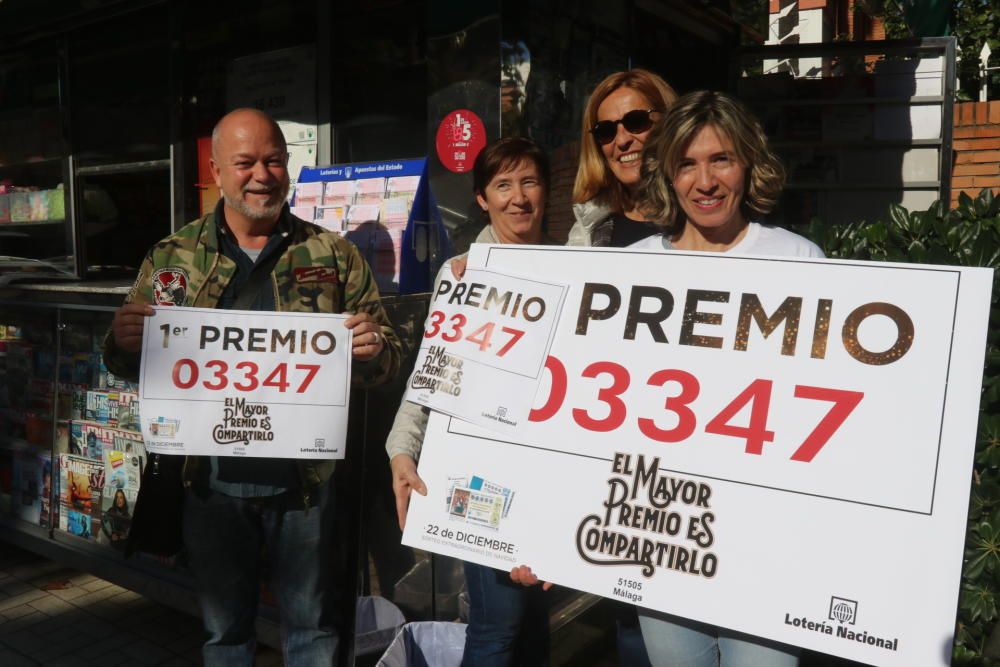 El kiosko de El Limonar ha vendido El Gordo, el 03