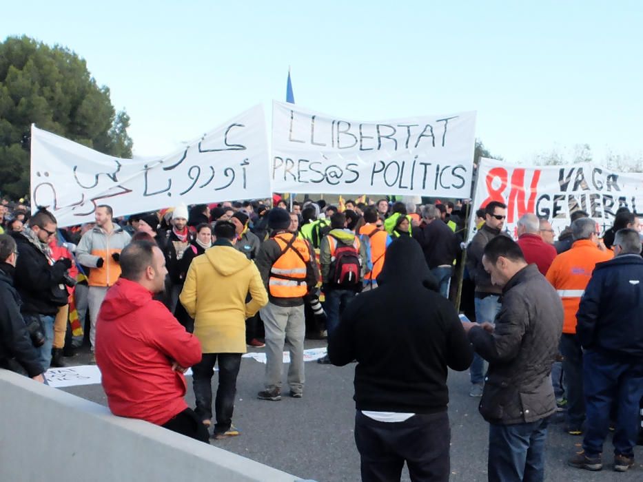 Manifestació a Borrassà