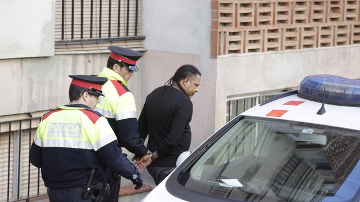 Operación antidroga en Nou Barris.