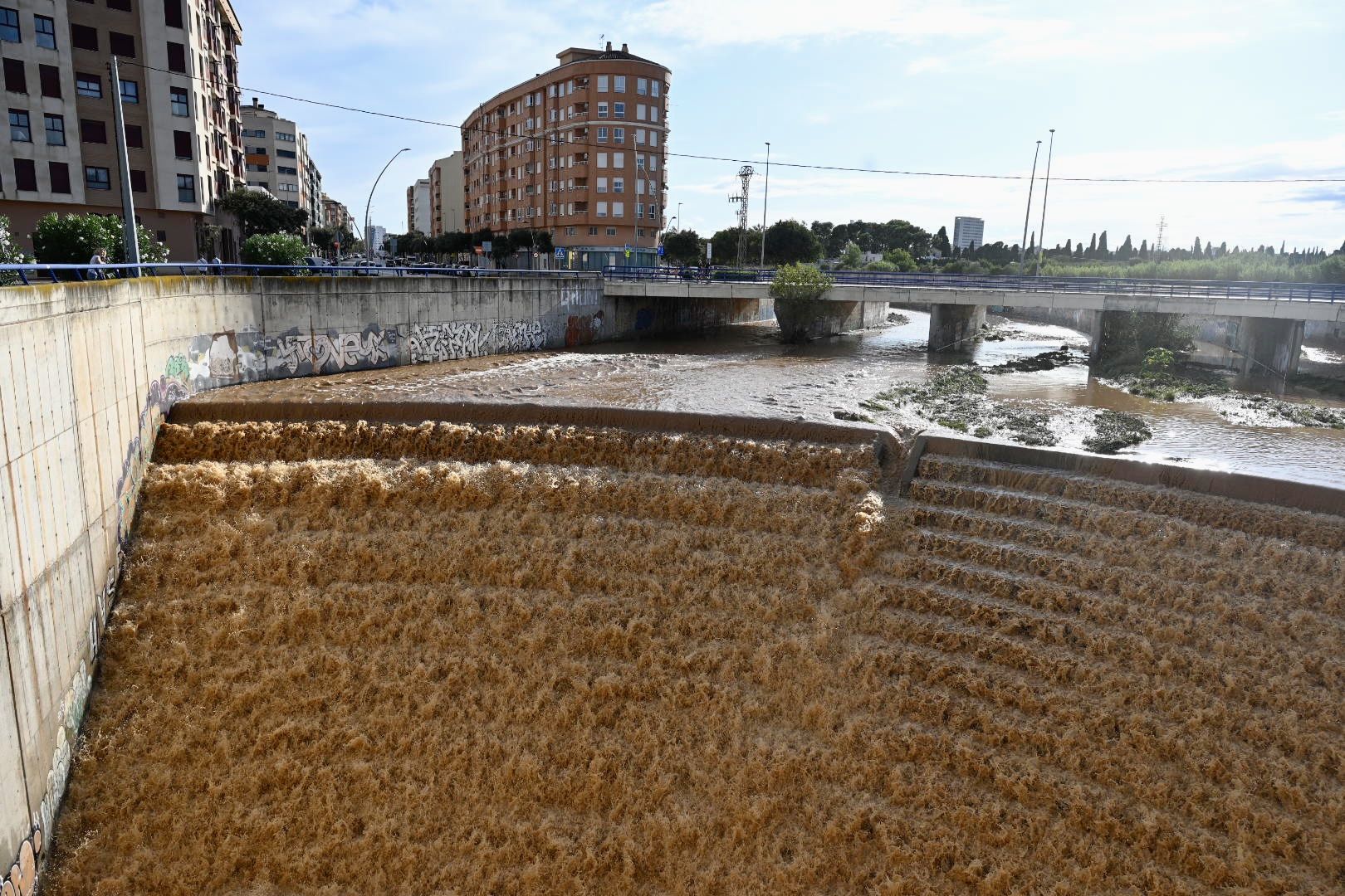 Galería | Sigue creciendo el río Seco