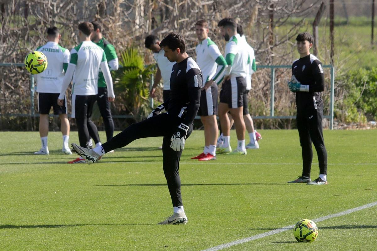 Lance de una sesión de entrenamiento de esta semana en la Ciudad Deportiva.