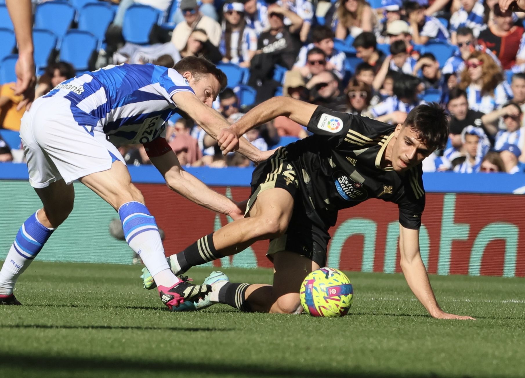 Todas las imágenes del partido entre la Real Sociedad y el Celta