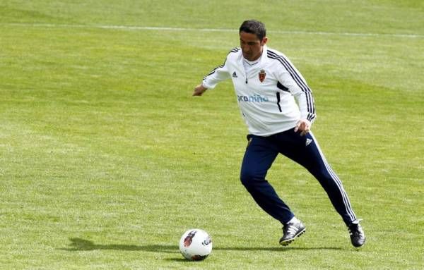 Imágenes del entrenamiento del Real Zaragoza