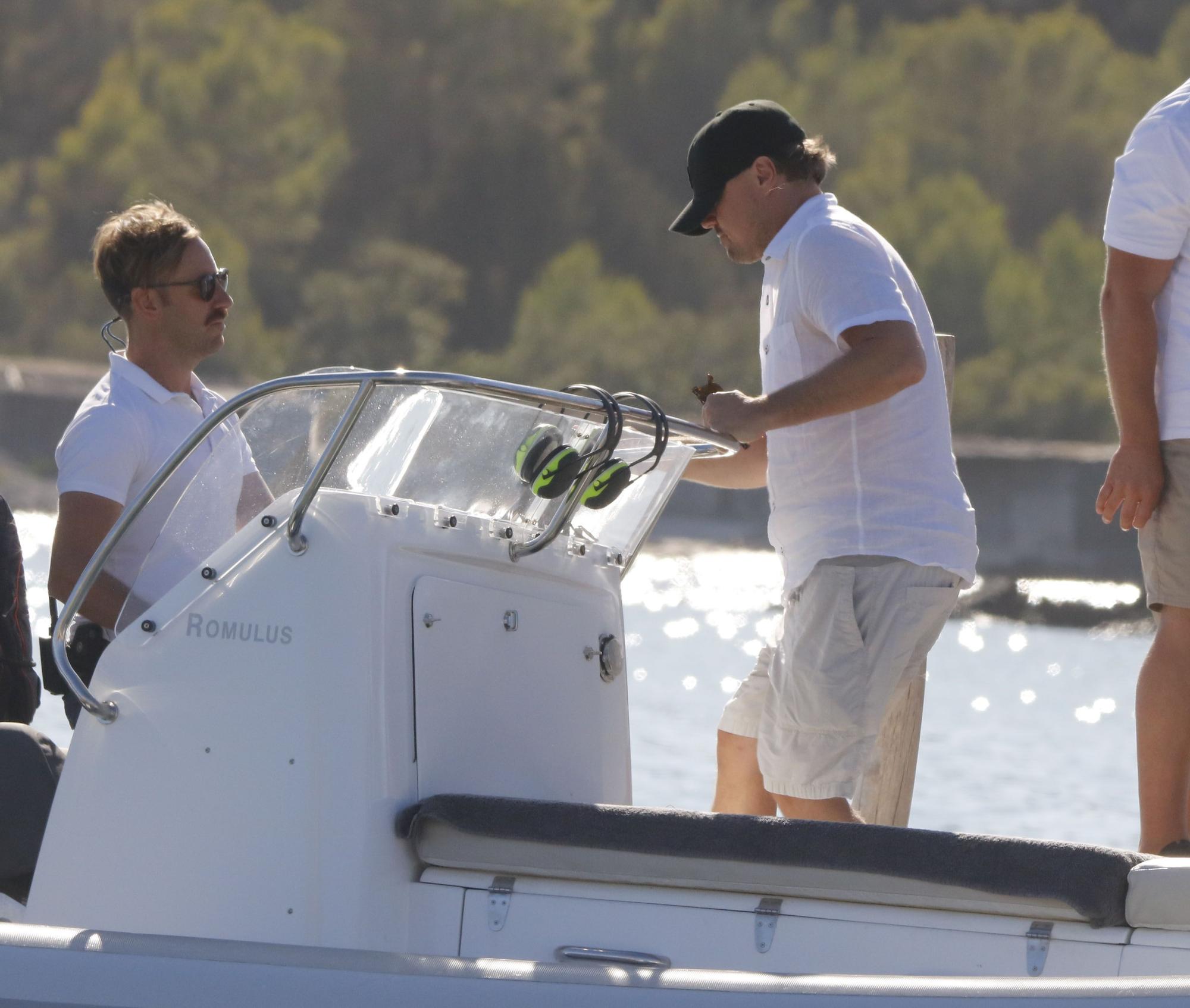 Mick Jagger y Leonardo Dicaprio, en Cala Jondal (Ibiza)