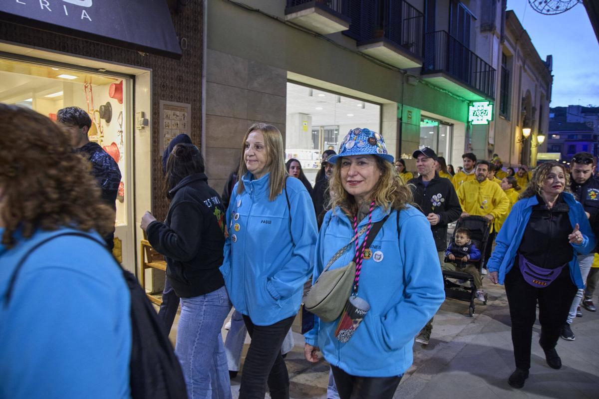 Cercavila de colles de Carnestoltes a Santt Feliu de Guíxols