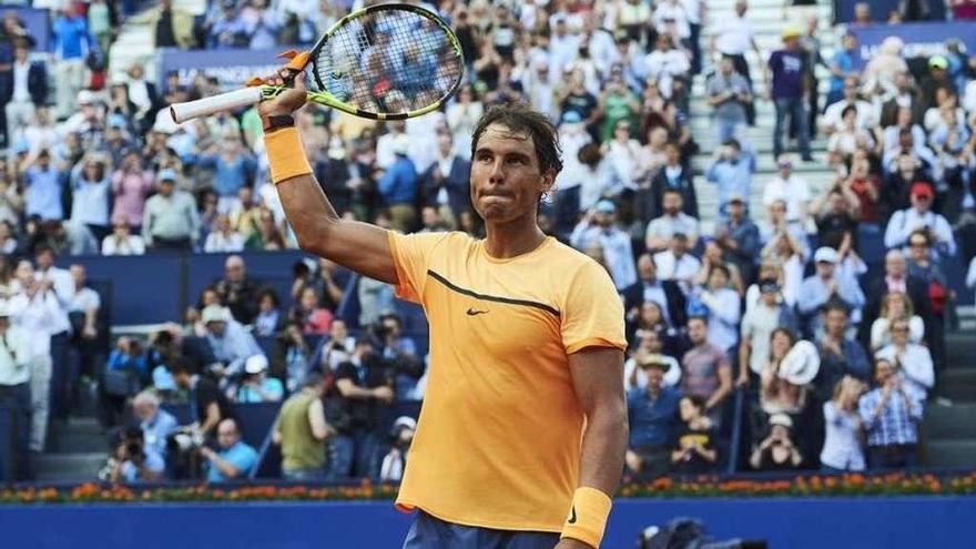 Rafa Nadal, tras un triunfo en el pasado torneo de Montecarlo.