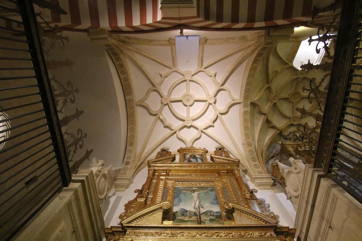 Restauración del retablo de la capilla de San Mateo