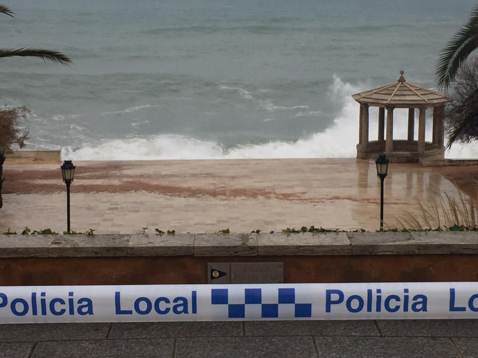 Temporal de vent i aigua a les comarques gironines