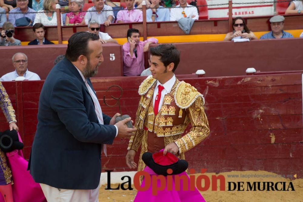 Ambiente en la Condomina durante la novillada de l