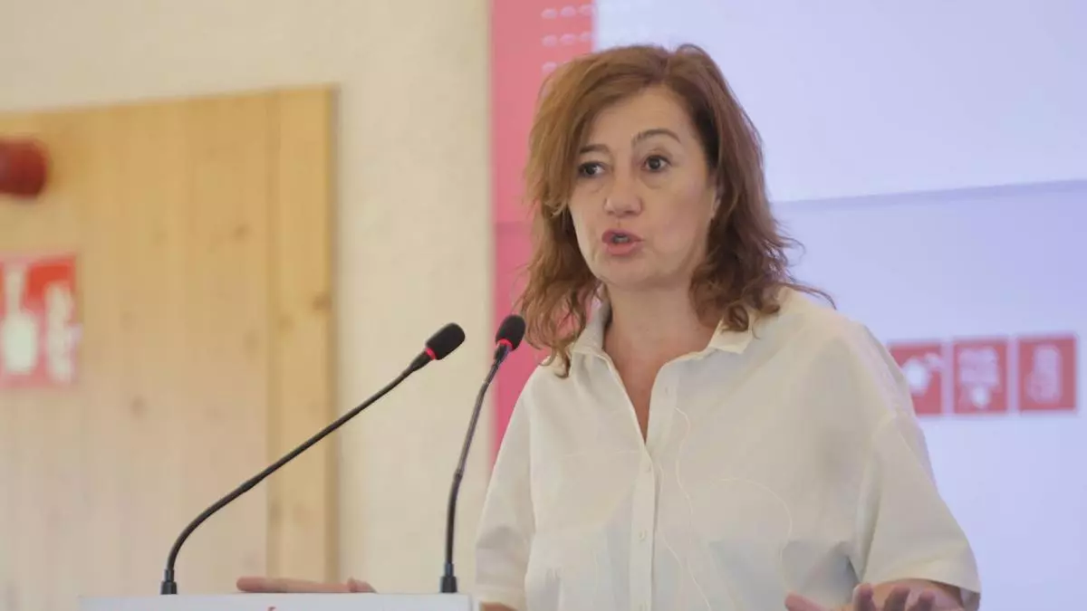Francina Armengol cierra un ciclo en la política balear: "No repetiré como candidata del PSOE al Govern"