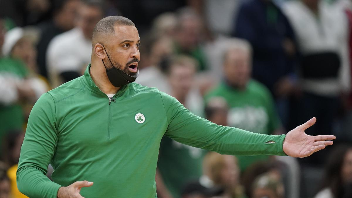 Udoka en un partido de los Celtics