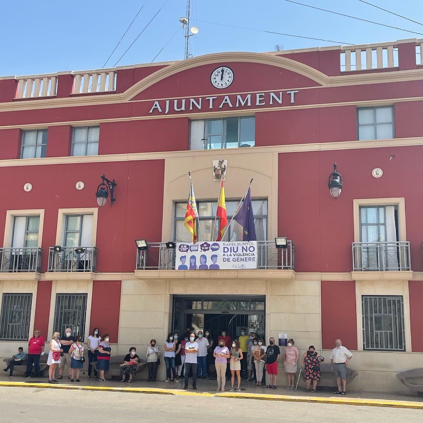 Silencio en l'Horta contra la violencia machista