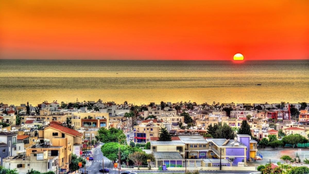 Atardecer en Pafos