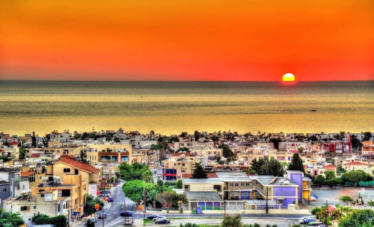 Atardecer en Pafos