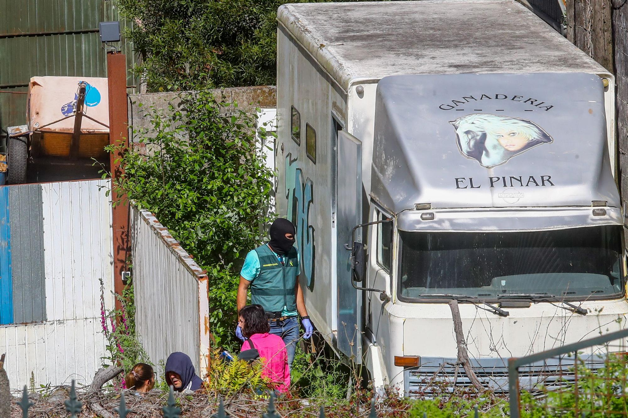 Vilagarcía, Ponteareas y Tui, escenarios de un nuevo golpe a la droga