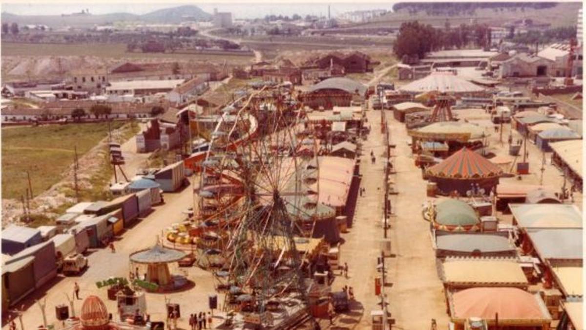 La Feria de San Fernando, hace décadas.