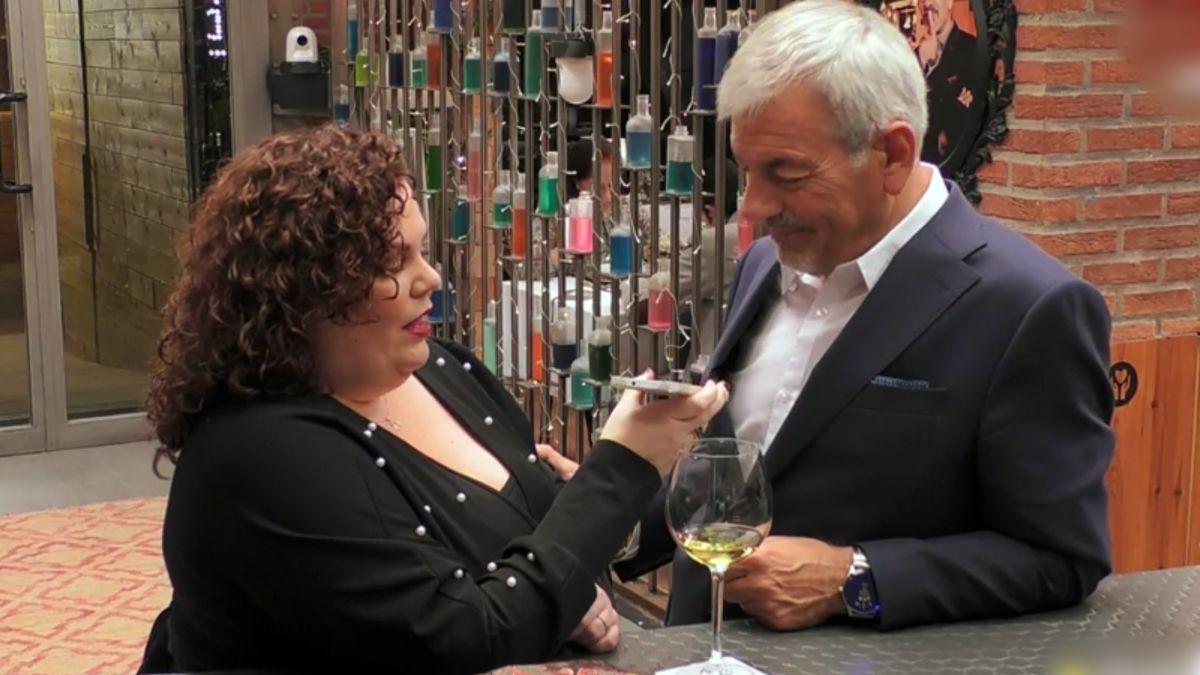 Patricia y Carlos Sobera en ’First Dates’.