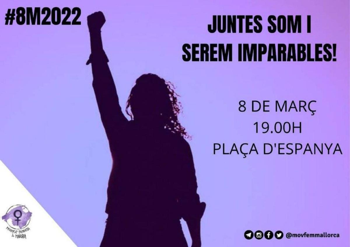 Este 8-M sí habrá manifestación por la igualdad y contra el machismo