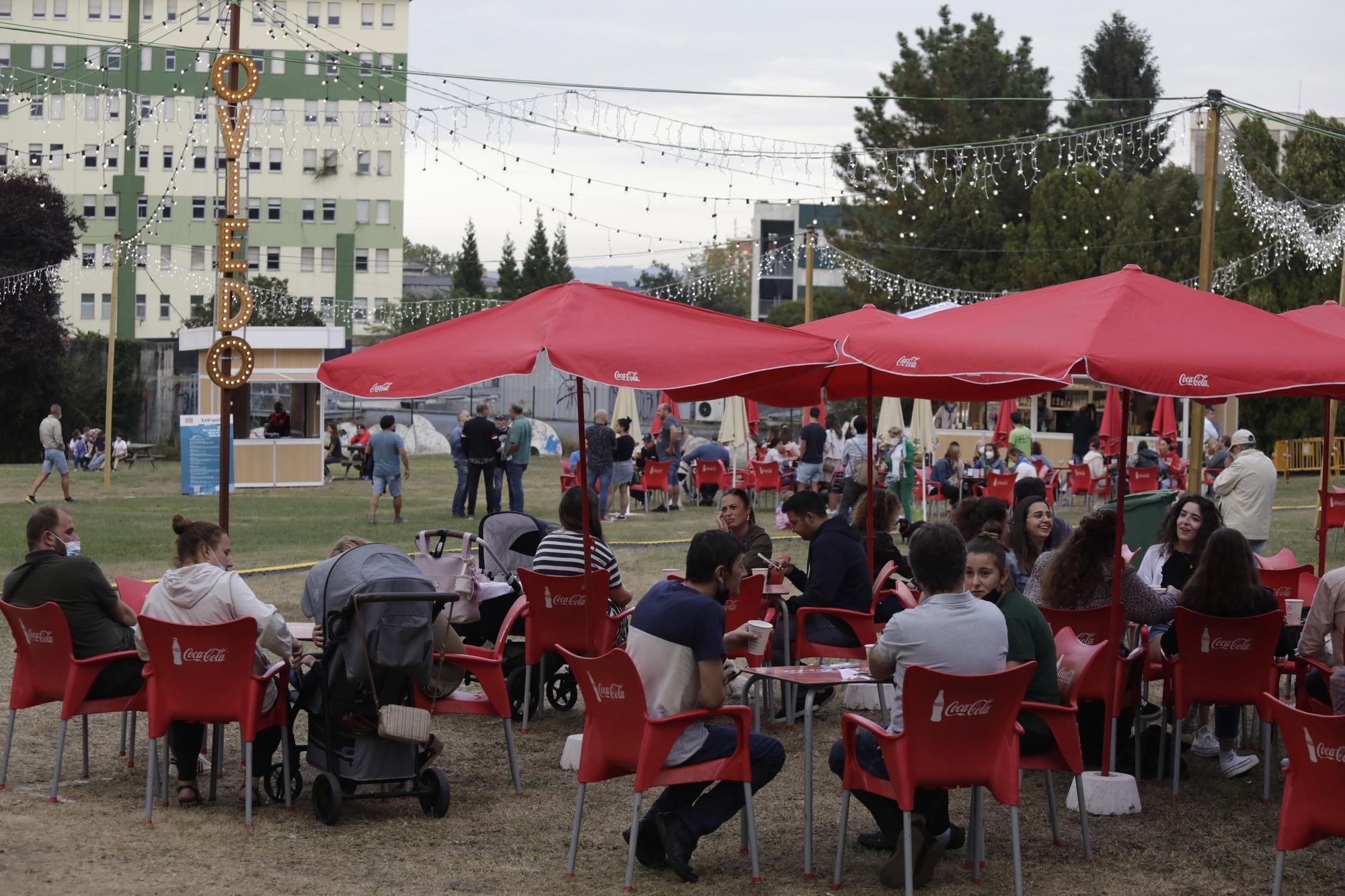 Ambiente en el primer día de San Mateo 2021