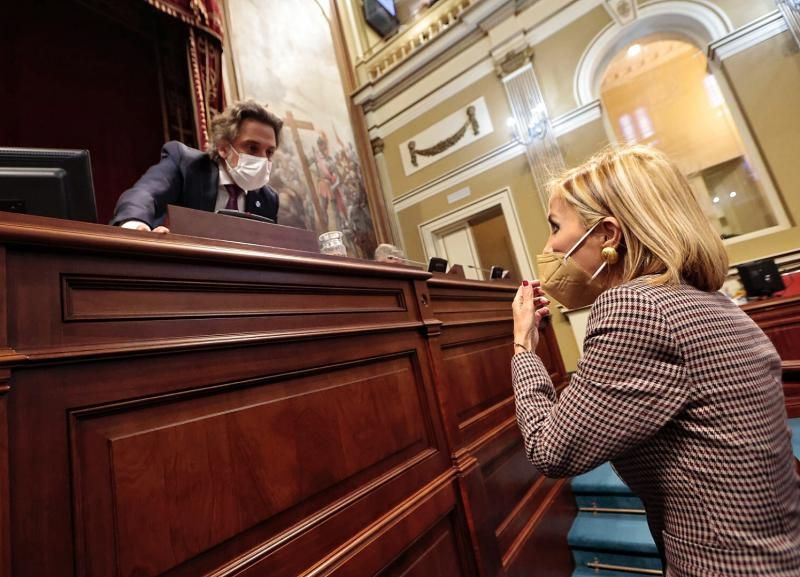 Pleno del Parlamento de Canarias, 21/12/2021