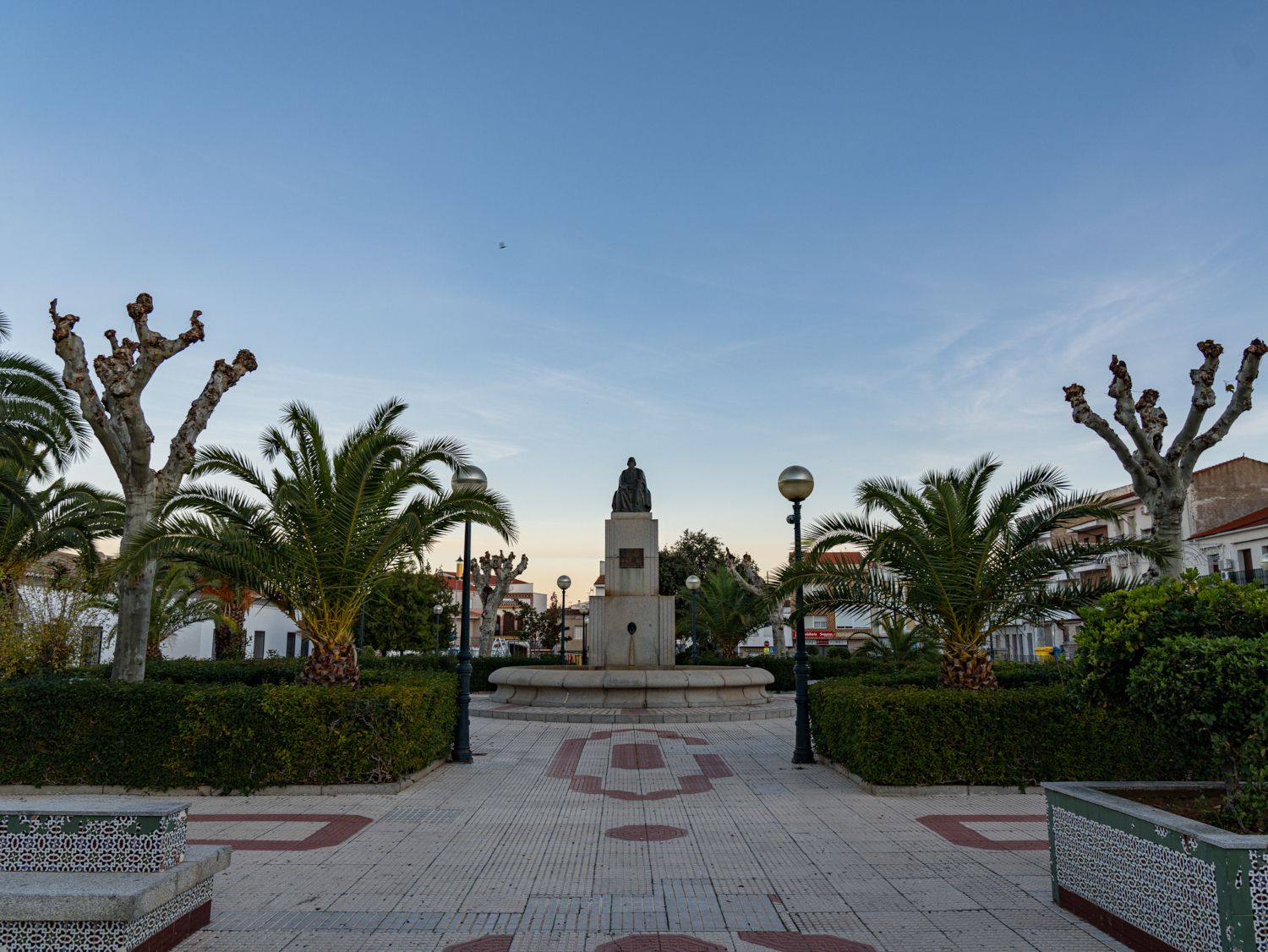 Plaza Calderón de la Barca en Zalamea de la Serena, uno de los proyectos en licitación.