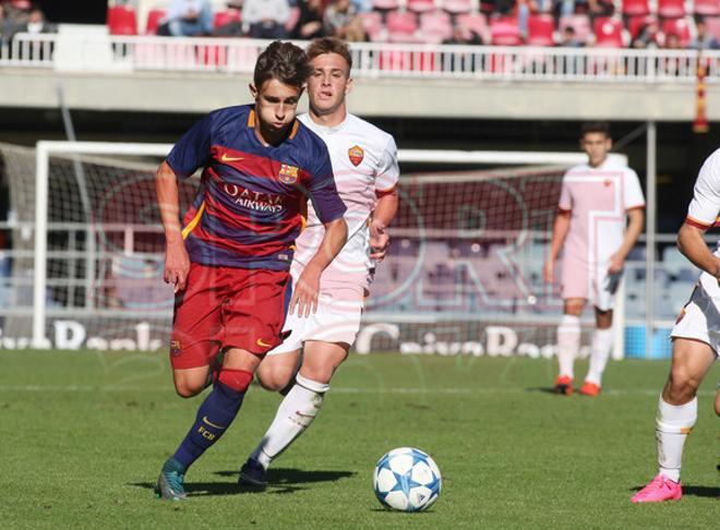 Youth League FC Barcelona Juvenil, 3 - AS Roma, 3