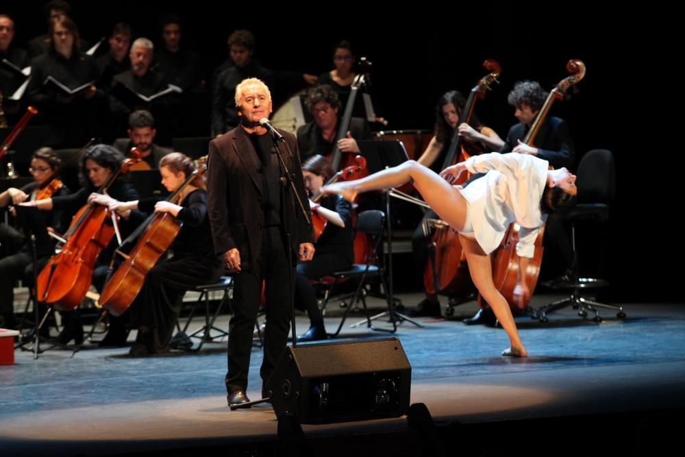 Actuación en el Jovellanos de Víctor Manuel con  la Orquesta de Siero, "El León de Oro", Dana Raz y Andreas Prittwitz