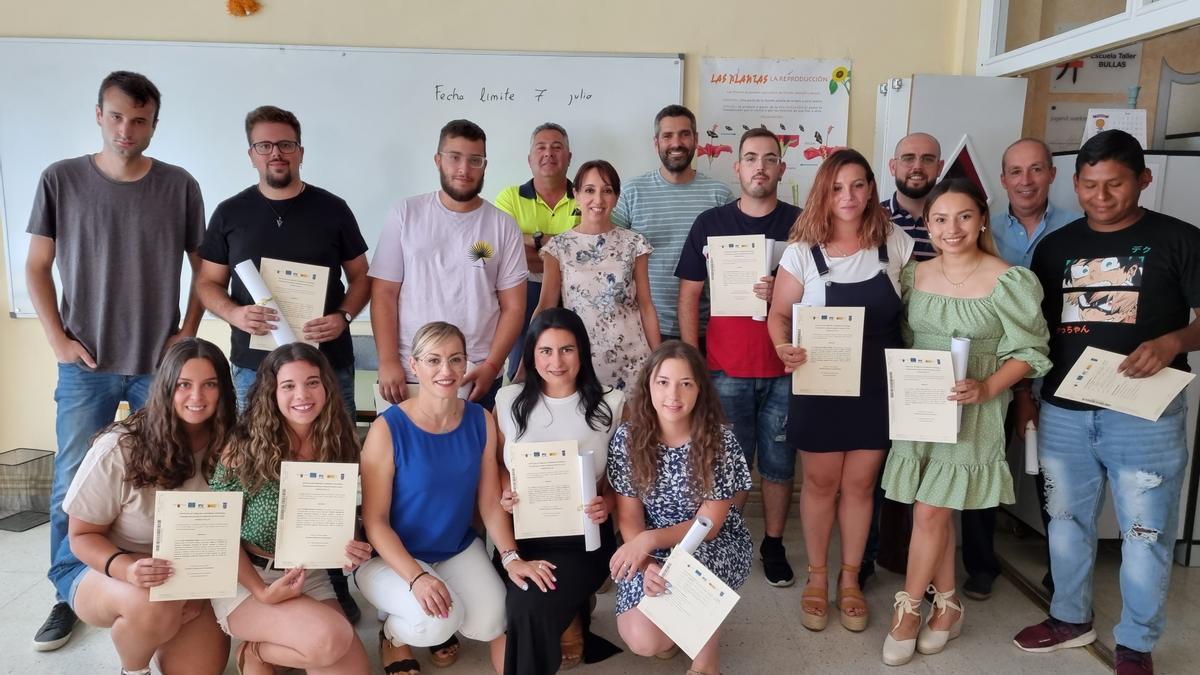 Clausura del Programa Mixto de Empleo y Formación ‘Jardines de Bullas’