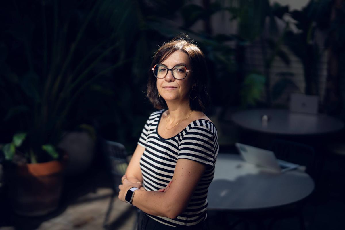 La psiquiatra Erika Martinez, coordinadora del grupo de TEC de la Societat Catalana de Psiquiatria i Salut Mental