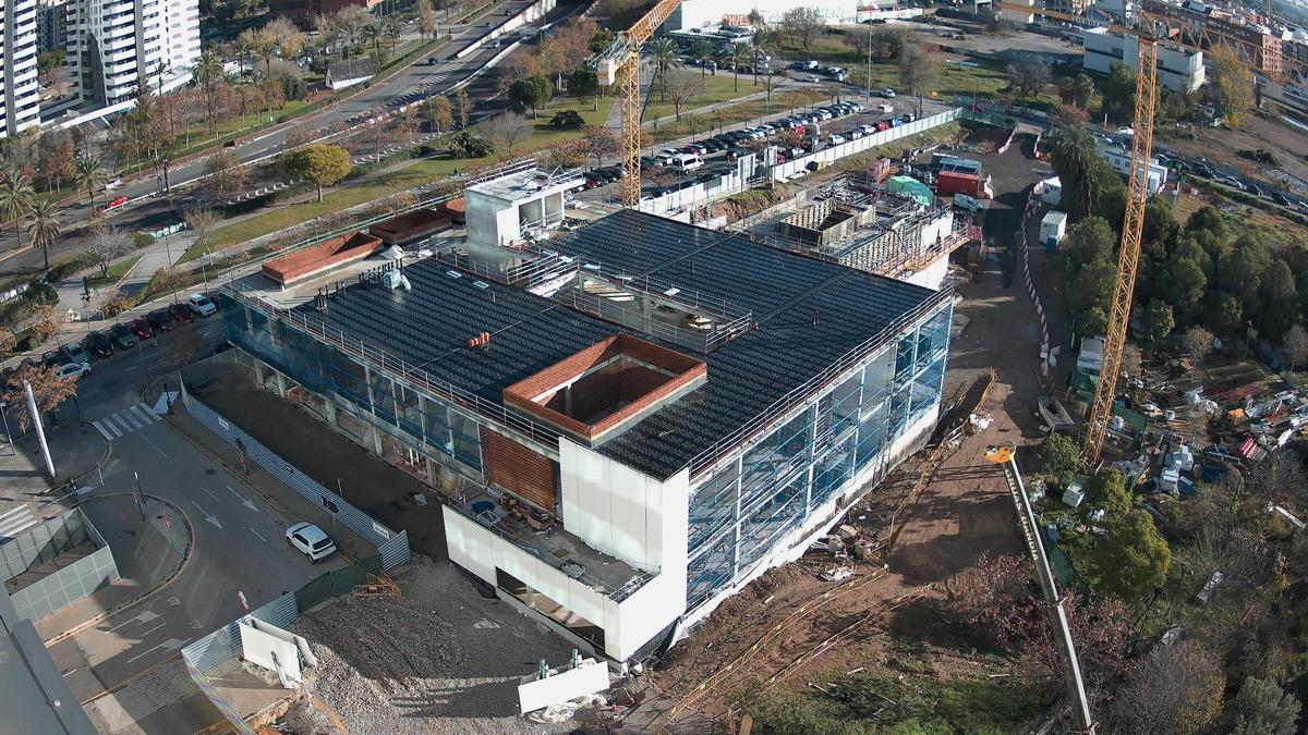 Obras del nuevo centro de protonterapia de la Comunitat Valenciana.