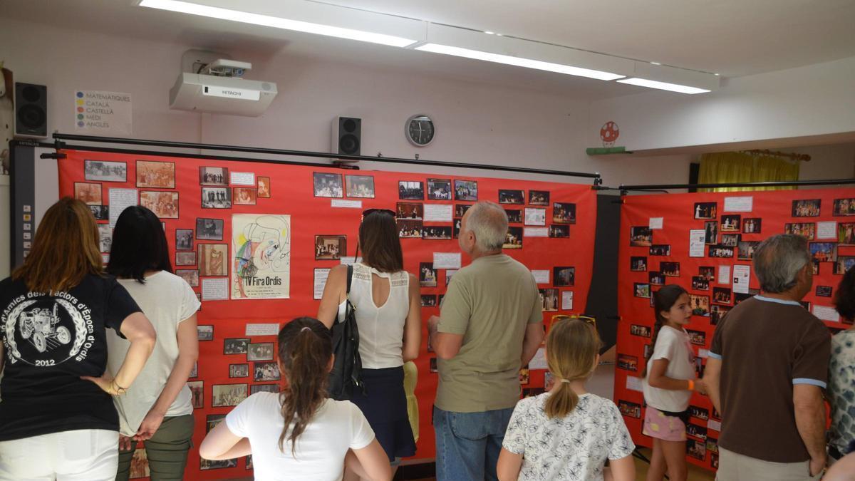L'exposició va rebre moltes visites, aquest passat diumenge.