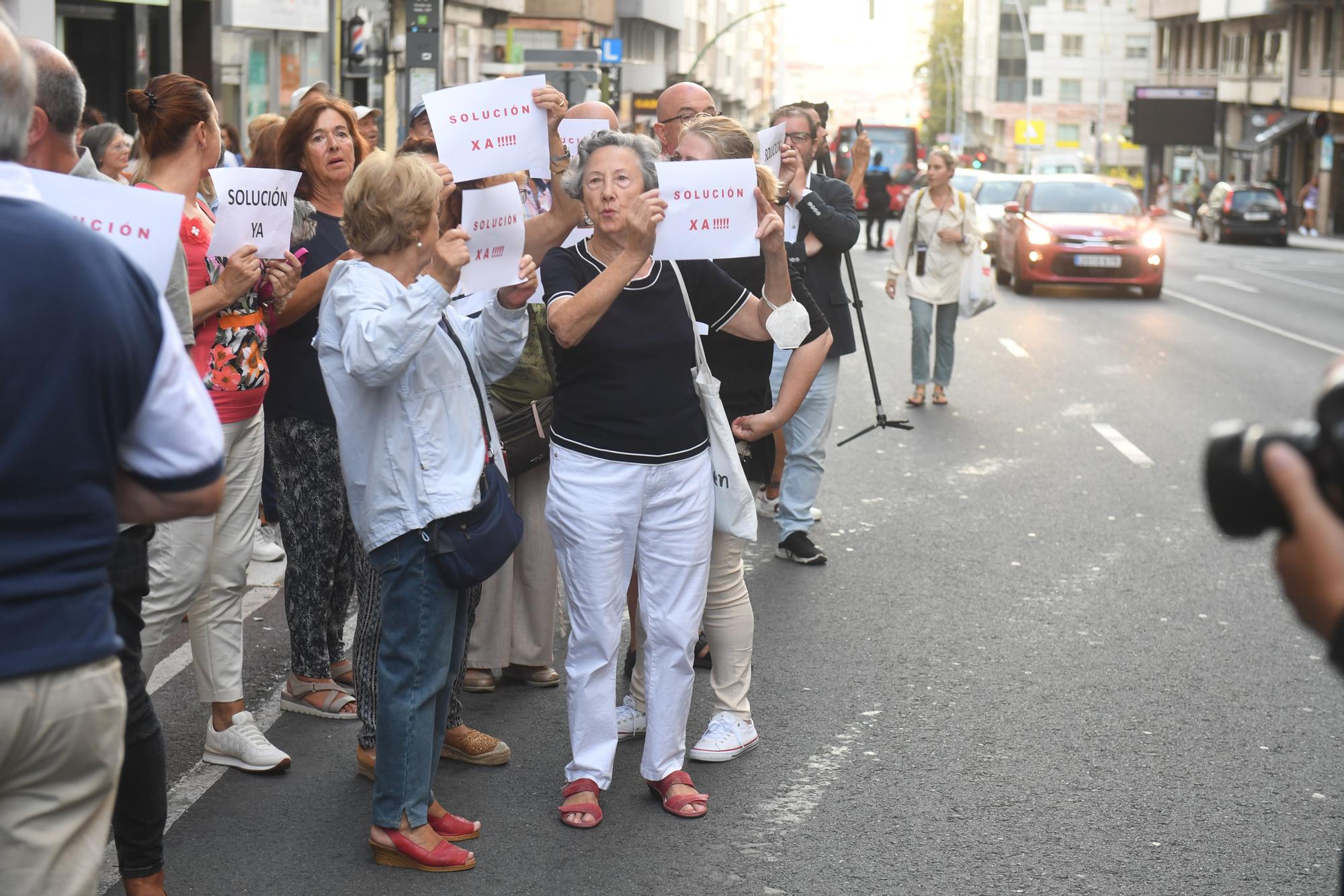 Los vecinos de la ronda de Nelle plantan cara a los ocupas