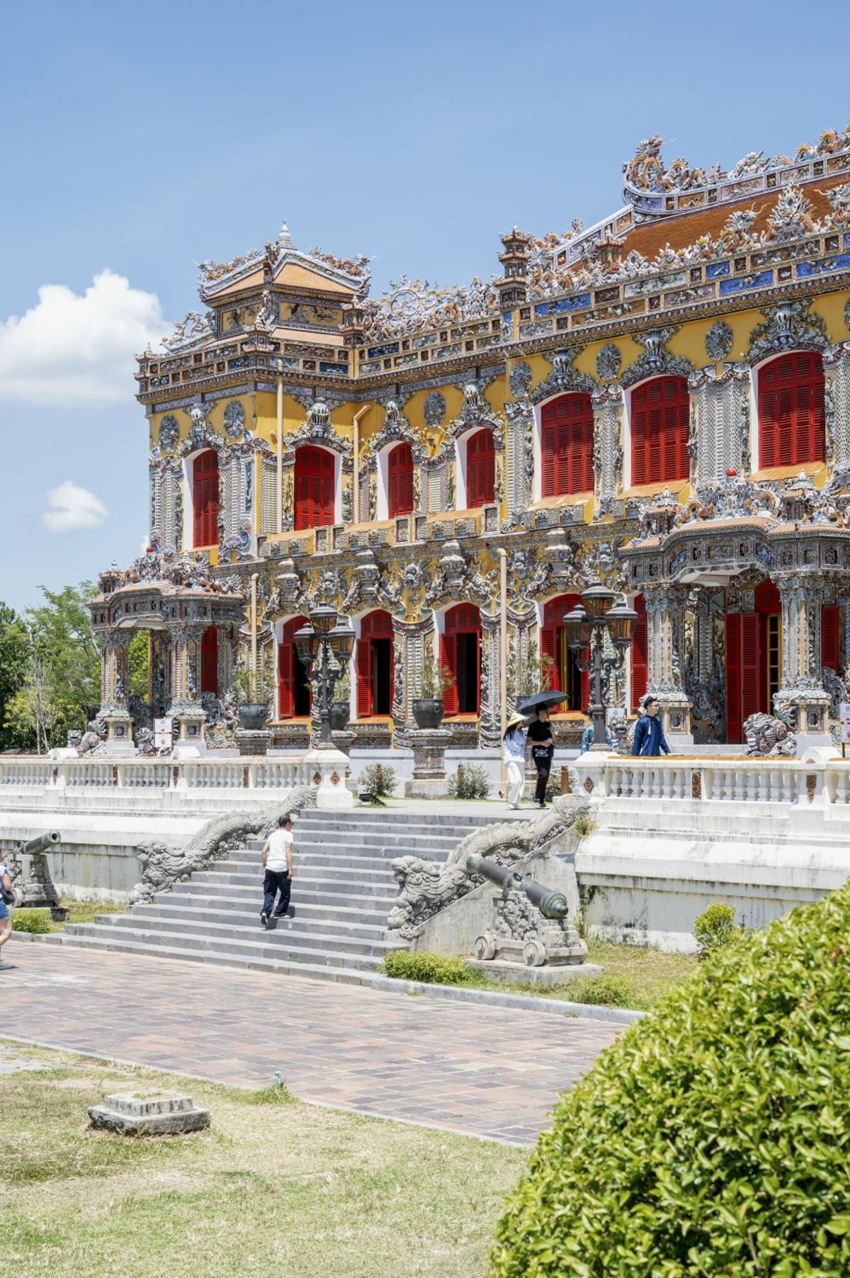 Palacio Kiến Trung en la Ciudadela Imperial de Huế