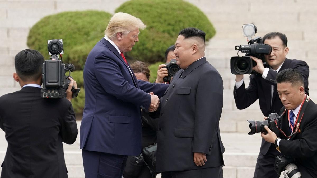 Donald Trump y  Kim Jong Un