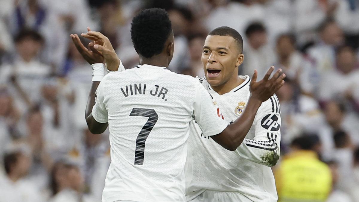 Real Madrid - Arsenal: El gol de Vinicius