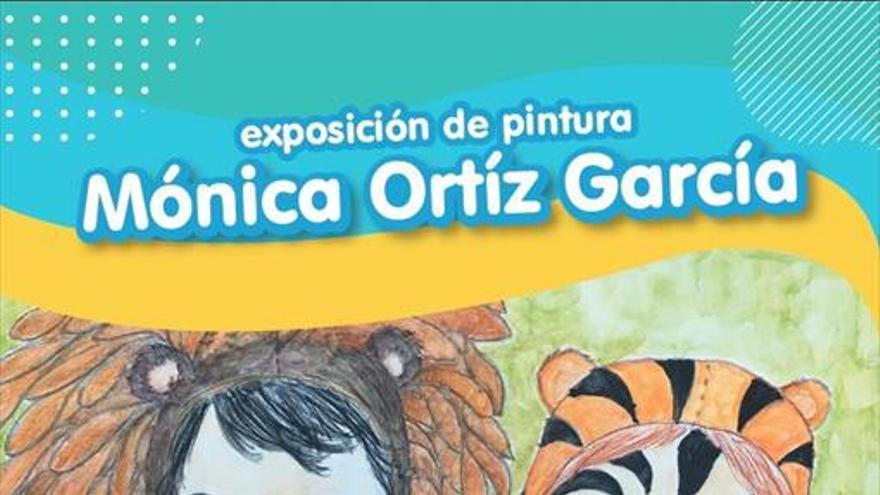 La pintora Mónica Ortiz expone sus ilustraciones en El Corte Inglés