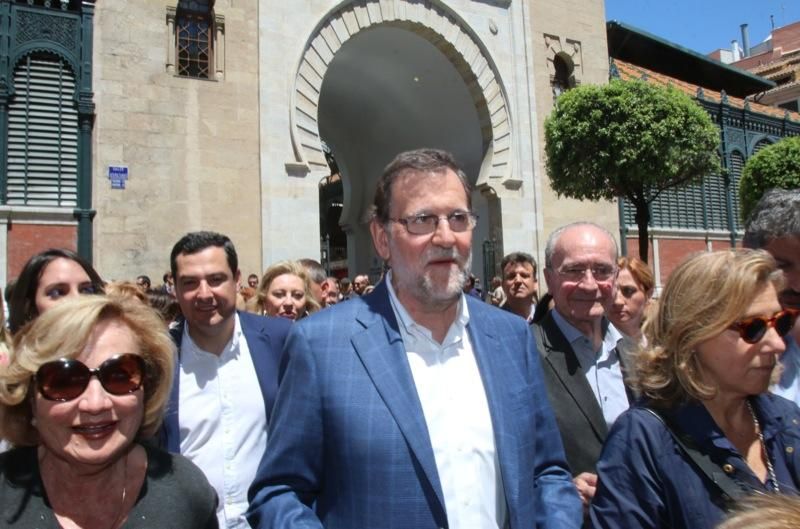 Mariano Rajoy inicia la precampaña en Málaga