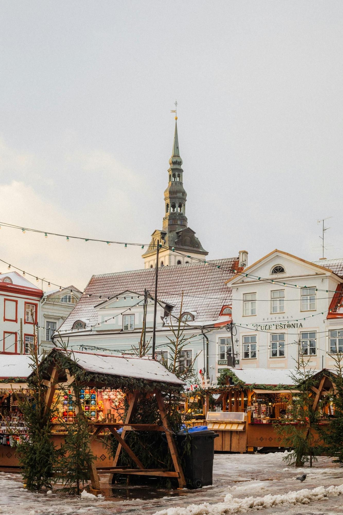 Mercado de Navidad de Tallín, Estonia