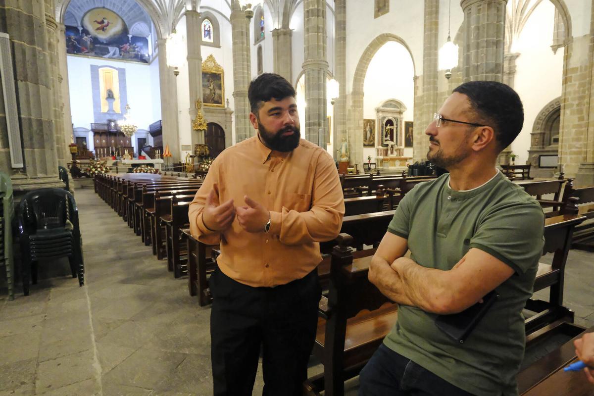 Ensayo del Coro que cantará a León XIV en la Catedral de Santa Ana Ensayo del Coro que cantará a León XIV en la Catedral de Santa Ana