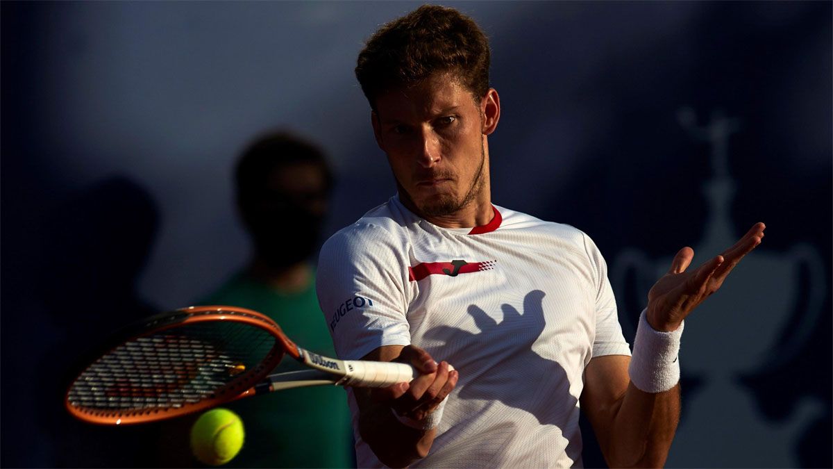 Pablo Carreño ganó al argentino Diego Schwartzman por (4-6; 6-3 y 5-7)