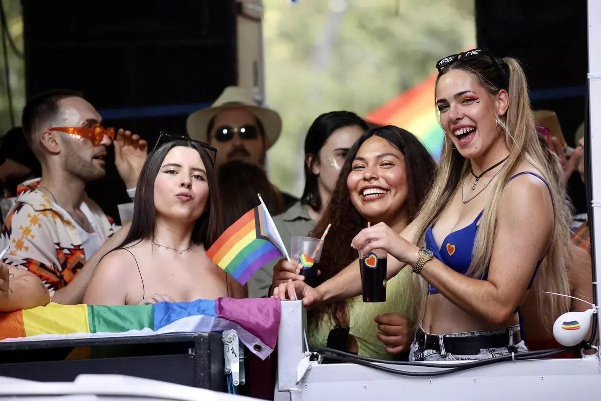 Carroza del Orgullo LGTBIAQ+ de Murcia, el pasado año