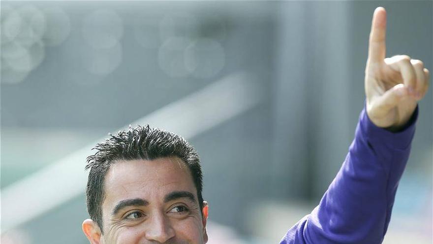 Xavi Hernández entra en el club de los 500 en la Liga