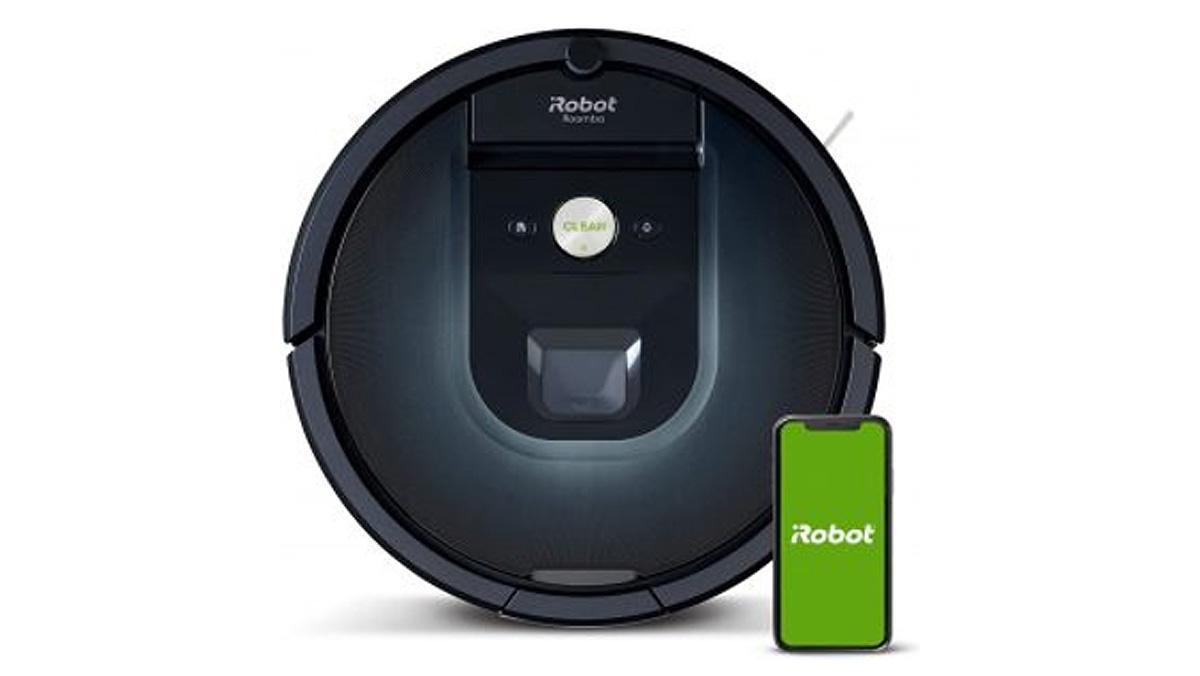 Robot aspirador Wi-Fi iRobot Roomba 981.