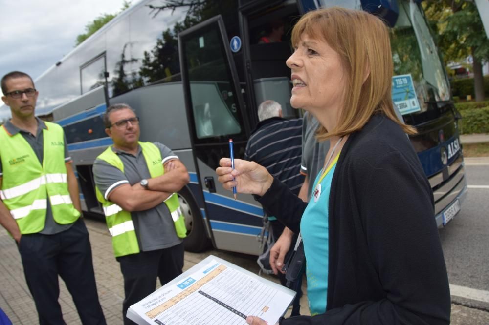 Berguedans a la manifestació de la Diada