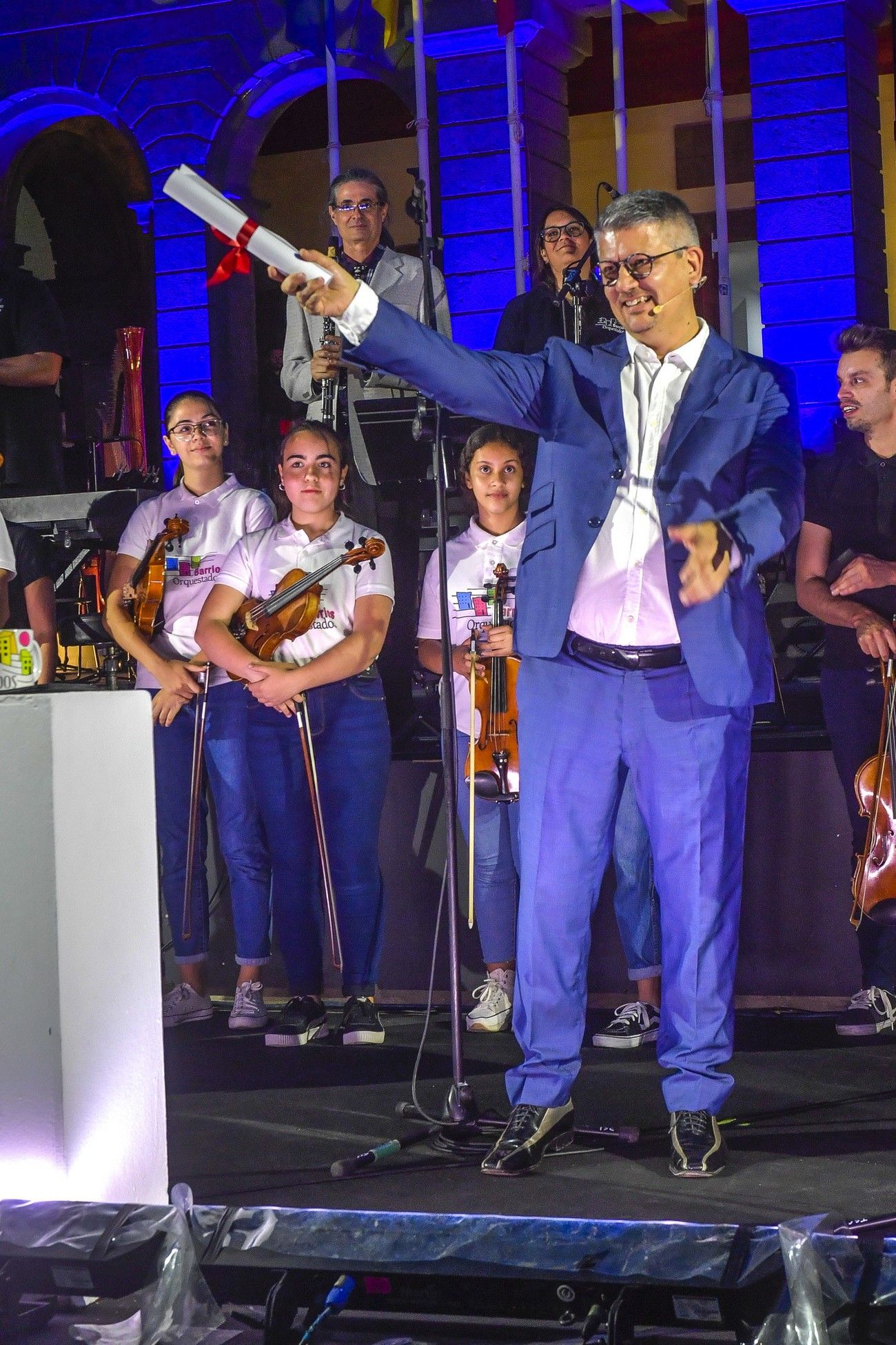 José Brito en el pregón de las Fiestas Fundacionales 2022 de Las Palmas de Gran Canaria