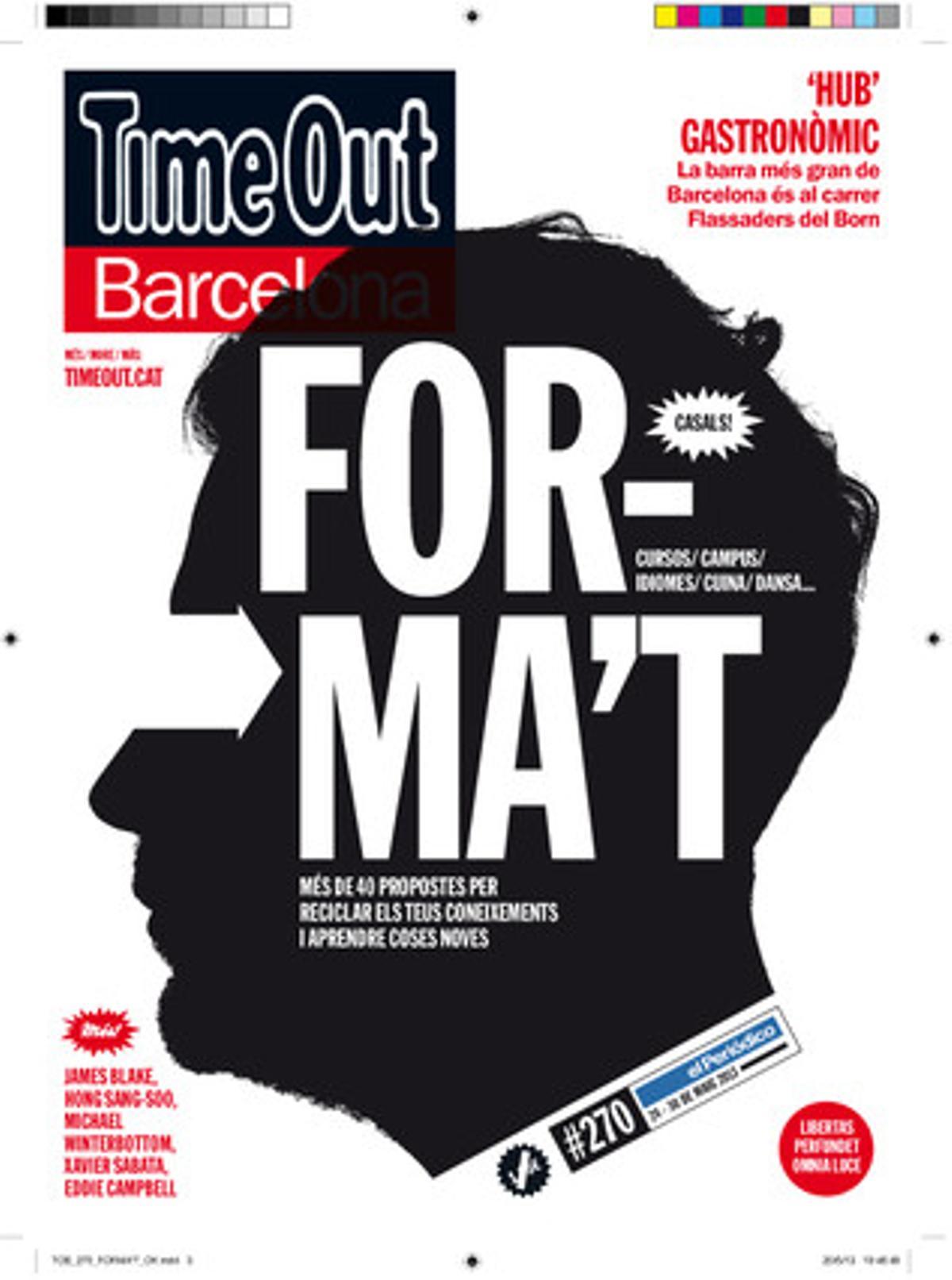 La portada de la revista ’Time Out’. La portada de la revista ’Time Out’.