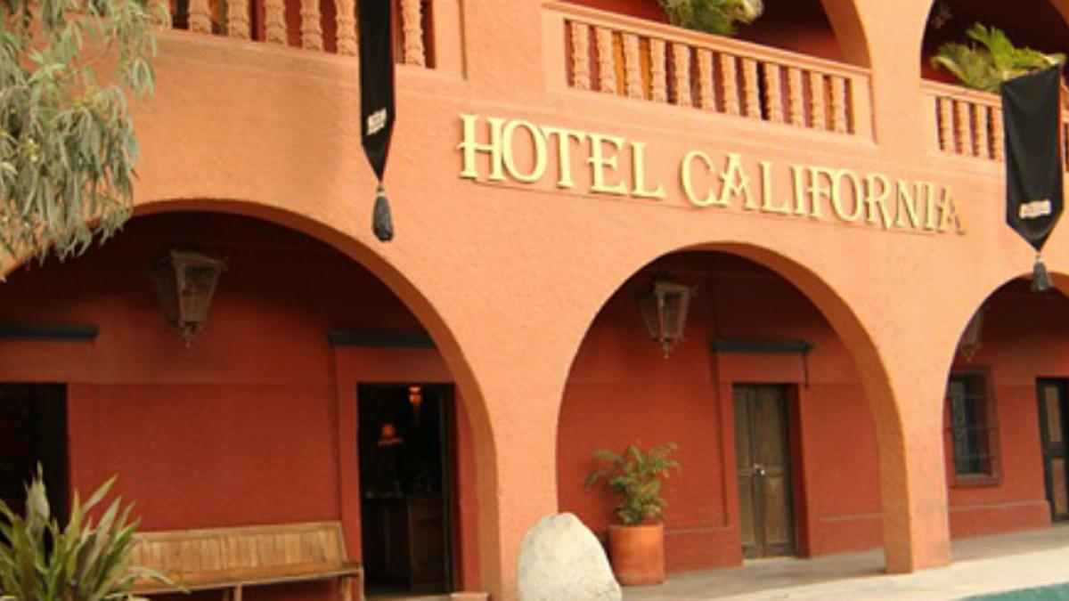 Hotel California de Todos Santos, en Baja California.