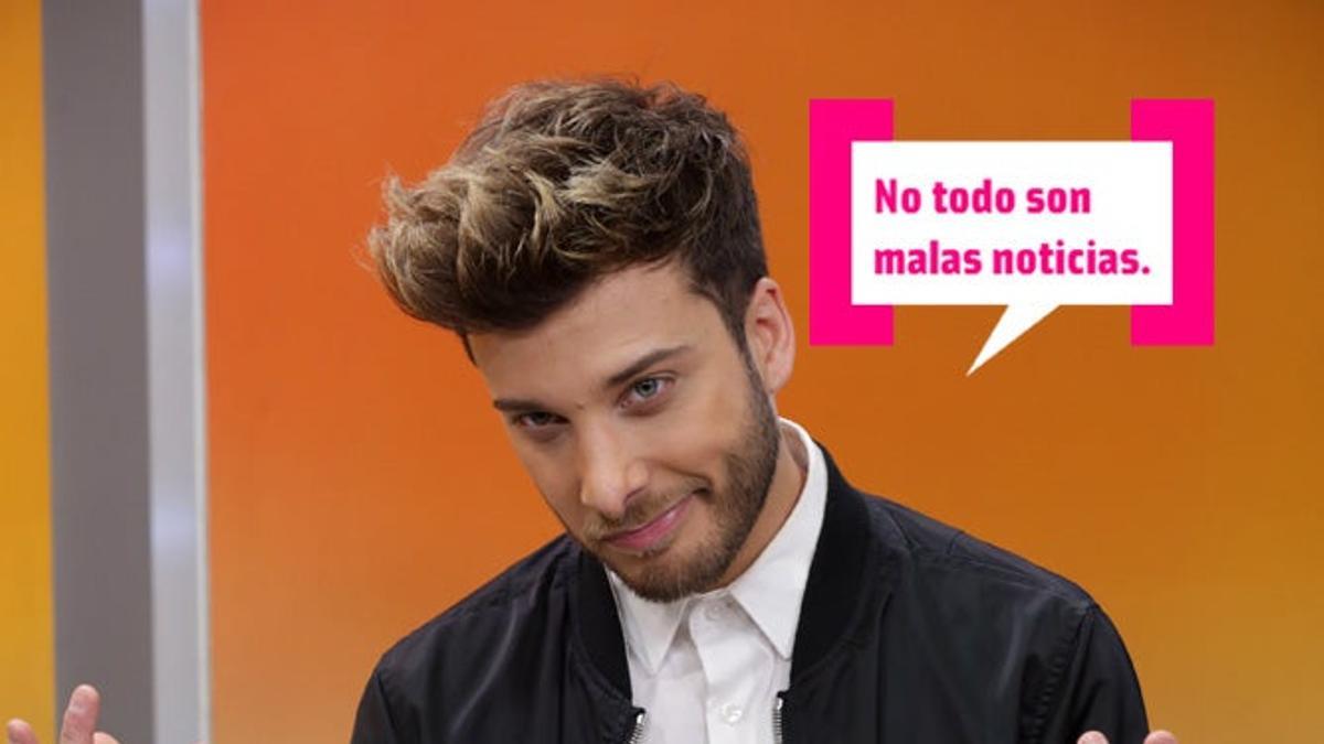 Blas Cantó mirando a cámara