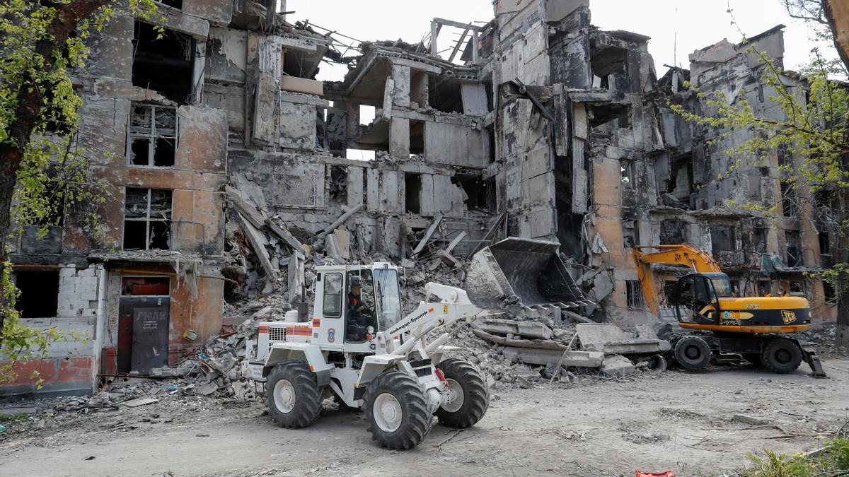 Mariúpol es una ciudad en ruinas.